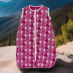 KicKee Pants Berry Mountains Summer Sleep Sack 0–6M Bamboo TOG 0.8 HTF Print